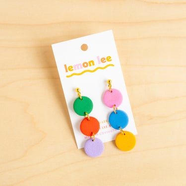 Lemon Lee: Gumball Earrings