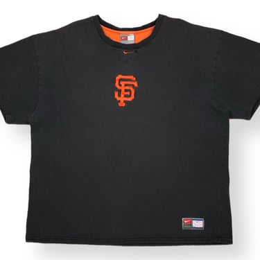 Vintage 90s/00s Nike San Francisco Giants Baseball Embroidered Center Swoosh T-Shirt Size XXL 