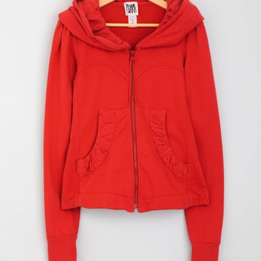 Cloak Hoodie in Electric Red