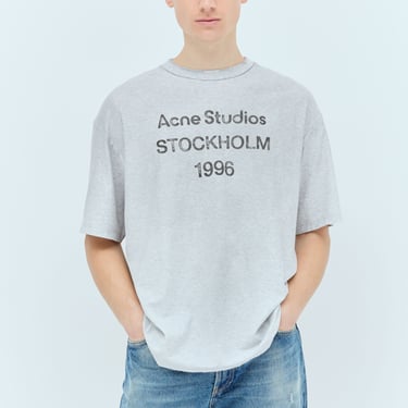 Acne Studios Men Logo Print T-Shirt