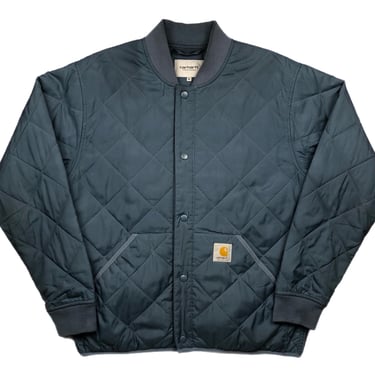 Carhartt Work In Progress Barrow Liner Ore Diamond Quilted Jacket/Coat Size Medium 