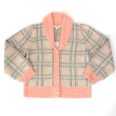 LoveShackFancy Magnolia Check Cardigan