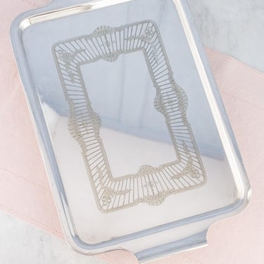 Art Deco Silverplate Tray