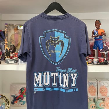 Vintage 90s MLS Tampa Bay Mutiny tee size M