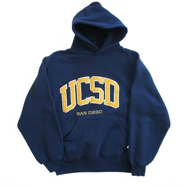 San Diego sweatshirt / UCSD hoodie / 1990s University California San Diego Russell hoodie sweatshirt Small 