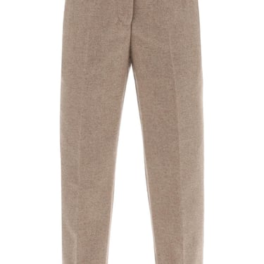 Thom Browne Cropped Wool-Flannel Pants Women