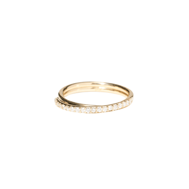 Small Demi-Pave Current Ring — Commitment, Curated