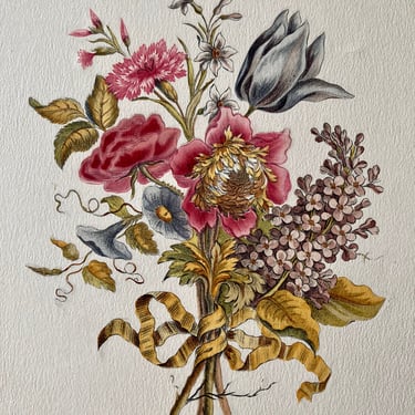 Vintage Botanical print L. F. Roubillac 