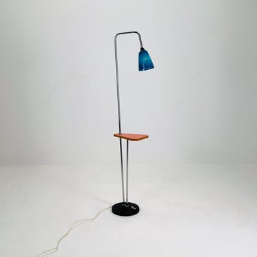 Mid Century Floor lamp Expo 58 by Josef Hůrka Društvo Lidokov Czechoslovakia 1960s 