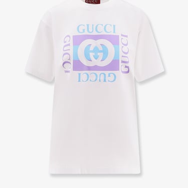 Gucci Women Cotton T-Shirt With Print