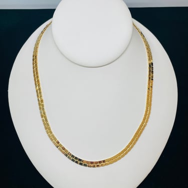 18K Gold Plated Mirror Chain