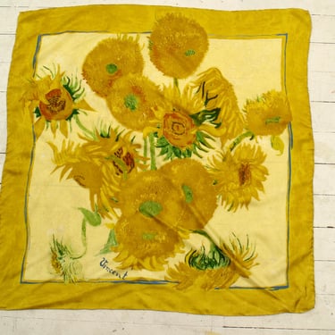 Vincent van Gogh scarf silk