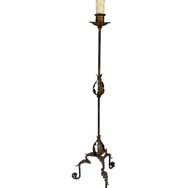 Spanish Gilt Floor Lamp