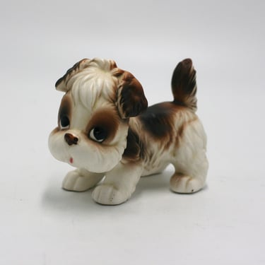vintage dog figurine 