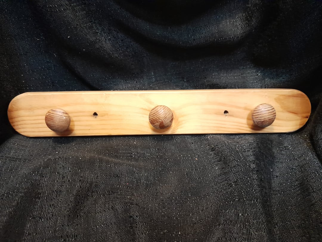 Vintage 3 Peg Wall Rack | Earthwise Architectual Salvage (Seattle ...