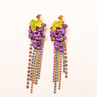 HTT x BRZ - Glorious Grape Earrings
