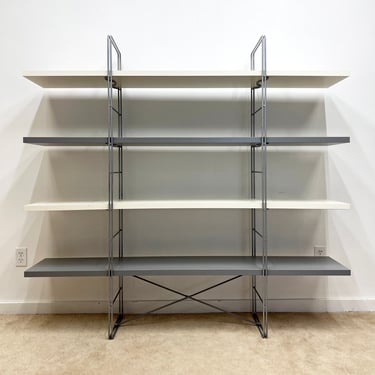 vintage Ikea Enetri bookshelf Guide shelving wall unit Niels Gammelgaard 