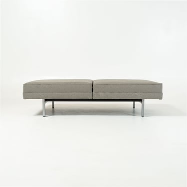 George Nelson Modular Seating System Bench in Alexander Girard Checker Fabric 