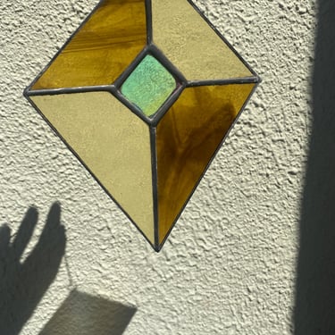 Stained Glass Kite Suncatcher 
