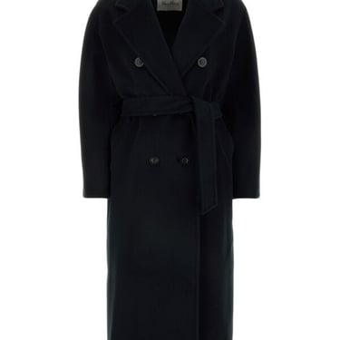 Max Mara Woman Black Wool Blend Madame Coat