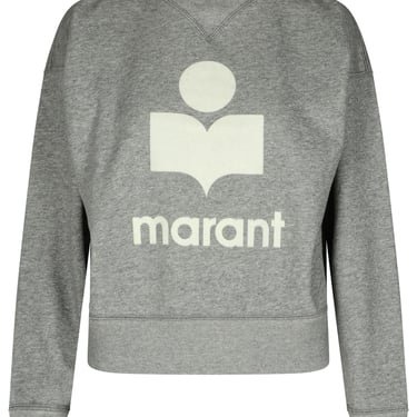 Isabel Marant Etoile 'Moby' Grey Cotton Sweatshirt Woman