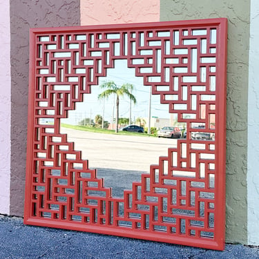 Large Fab Fretwork Mirror