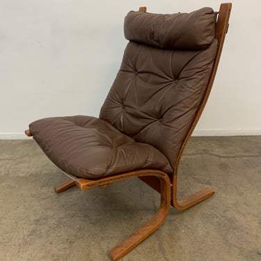 Westnofa Leather Lounge Chair 