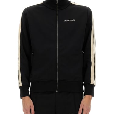 Palm Angels Men Track Jacket With Zipper