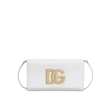 Dolce & Gabbana 3.5 Leather Clutch Bag Women