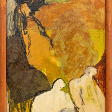 Elfi Schuselka Figural Composition Mixed Media