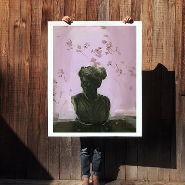 Hold Still . extra large wall art . giclee print 