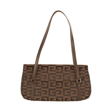 Givenchy Brown Logo Shoulder Bag