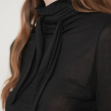 Cvet Préri Wrap Turtleneck - Black