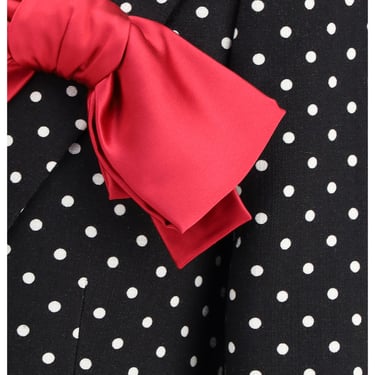 Valentino Women Polka Dot Single-Breasted Blazer