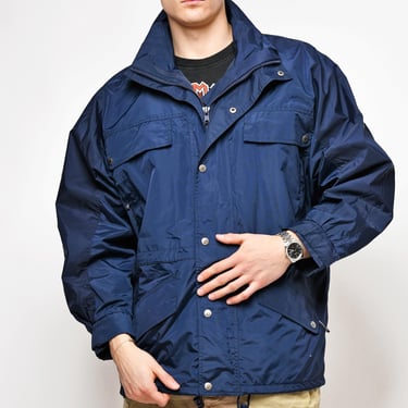 90's Vintage GITANO windbreaker retro neon green orange