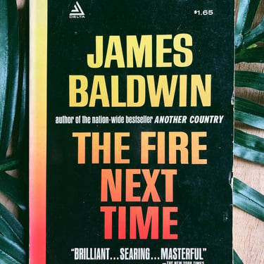 Vintage Softcover “The Fire Next Time” by James Baldwin (First Printing, 1963)