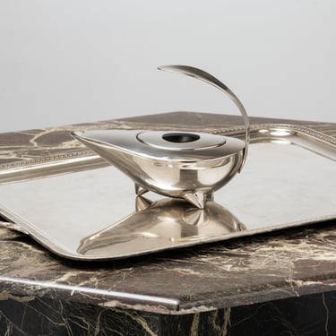 THEIERE &quot;NAOKO&quot; EN INOX, CARSTEN JORGENSEN, 1980s