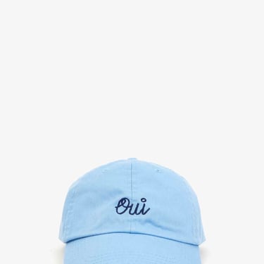 Baseball Hat - Sky Blue w/ Navy Embroidered Oui