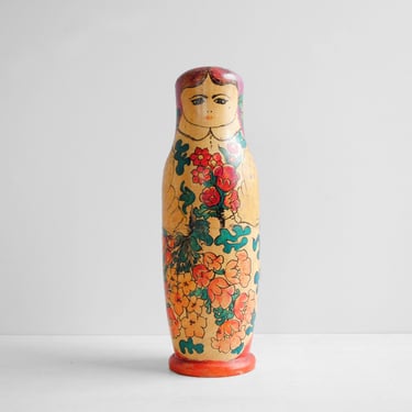 Vintage Matryoshka Doll, Large 12.5