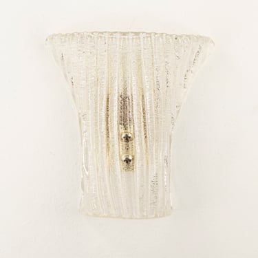 Murano glass wall lamp, Italian design wall sconce 