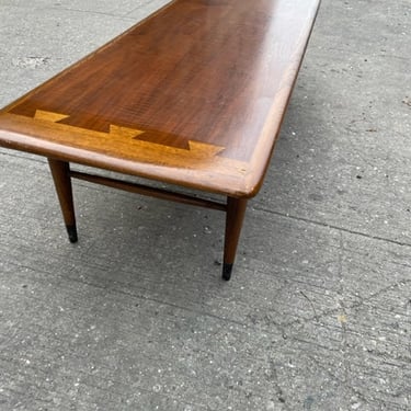 Lane coffee table 54x19x15" tall