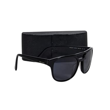 Prada - Black Aviator Sunglasses