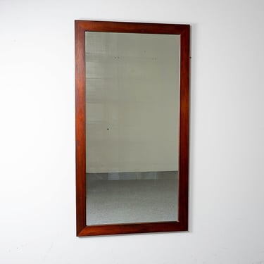 Danish Modern Rosewood Mirror - (324-142.9) 