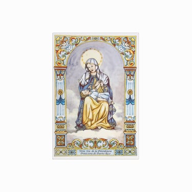 Our Lady of Providence Ceramic Tile Puerto Rico 
