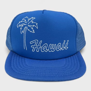 Vintage Hawaii Palm Tree Trucker Hat