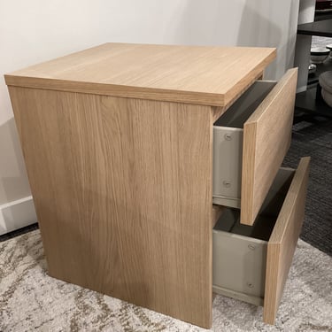 Maple Color Nightstand by IKEA