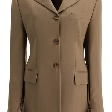 Acne Studios Tailored Wool Blend Jacket For Men Women