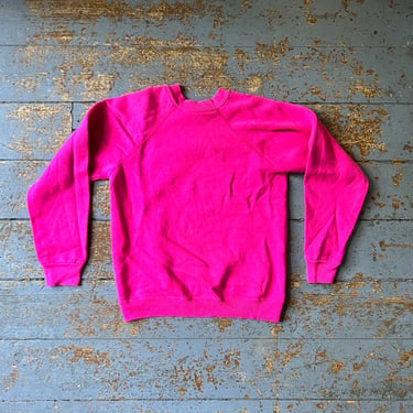 Vintage 1980s Hanes Her Way Raglan Crewneck Sweatshirt 