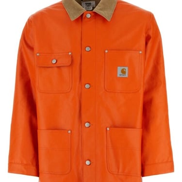 Junya Watanabe Men Orange Cotton Junya Watanabe X Carhartt Jacket