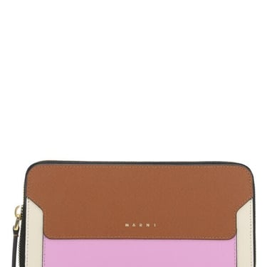 Marni Women Multicolor Leather Wallet